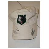 Timberwolves Signed Hat