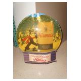 Vintage Hamms Beer Happy Holidays Sign