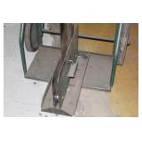 Steel Welding Cart Dark Green 32"Lx29"Wx45"H