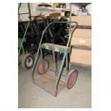 Steel Welding Cart Green 32"Lx22"Wx44"H