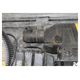 DeWalt 24V Cordless Rotary Hammer Steel Drilling 1/2" DW064  with Battery (x3), Charger, Case