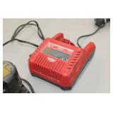 Lot of (3) Cordless Accessories  with Milwaukee M28 Charger, DeWalt 7.2-18V NiCd Charger DW9116, DeWalt 18V Battery