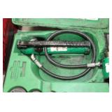 Greenlee SlugBuster Punch Set  with Hydraulic Hand Pump 767, Case