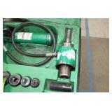 Greenlee SlugBuster Punch Set  with Hydraulic Hand Pump 767, Case