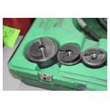 Greenlee SlugBuster Punch Set  with Hydraulic Hand Pump 767, Case