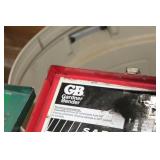 Gardner Bender Knockout Punch Set  with GB Hand Pump PH-20, Metal Case