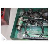 Greenlee Knockout Punch Set  with Hydraulic Hand Pump 767, Metal Case