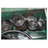 Greenlee Knockout Punch Set  with Hydraulic Hand Pump 767, Metal Case