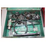 Greenlee Knockout Punch Set  with Hydraulic Hand Pump 767, Metal Case