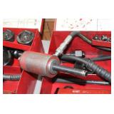 Gardner Bender Knockout Punch Set  with GB Hand Pump PH-20, Metal Case