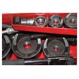 Gardner Bender Knockout Punch Set  with GB Hand Pump PH-20, Metal Case