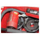 Gardner Bender Knockout Punch Set  with GB Hand Pump PH-20, Metal Case