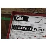 Gardner Bender Knockout Punch Set  with GB Hand Pump PH-20, Metal Case