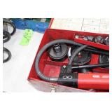 Gardner Bender Knockout Punch Set  with GB Hand Pump PH-20, Metal Case