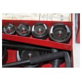 Gardner Bender Knockout Punch Set  with GB Hand Pump PH-20, Metal Case