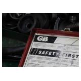 Gardner Bender Knockout Punch Set  with GB Hand Pump PH-20, Metal Case