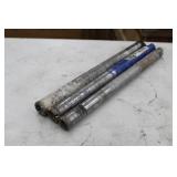 Lot of (3) Concrete Bore Bit 14-1/2"Lx 1-1/4"D