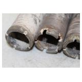 Lot of (3) Concrete Bore Bit 14-1/2"Lx 1-1/4"D