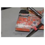 Lot of (2) Concrete Drill Parts  with Drill Handle Assembly, Drill Motor Controller with Cables