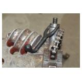 Ridgid Tristand No. 450 1/8 to 5 53"Lx48"Wx35"H