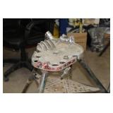 Ridgid Tristand No. 450 1/8 to 5 53"Lx48"Wx35"H