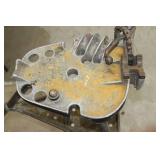 Ridgid Tristand No. 450 1/8 to 5 53"Lx48"Wx35"H