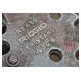 Ridgid Tristand No. 450 1/8 to 5 53"Lx48"Wx35"H