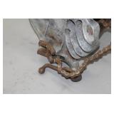 Ridgid Tristand No. 450 1/8 to 5 53"Lx48"Wx35"H