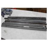 Lot of (9) Pipe Bender Bar