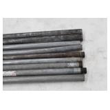 Lot of (9) Pipe Bender Bar