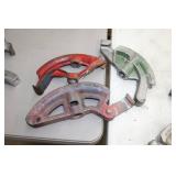 Lot of (3) Pipe Bender Head