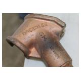 Lot of (2) Greenlee Pipe Bender No. 512 3/4", No. 508 1/2"