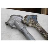 Lot of (2) Greenlee Pipe Bender No. 512 3/4", No. 508 1/2"