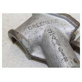 Lot of (2) Greenlee Pipe Bender No. 512 3/4", No. 508 1/2"