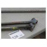 Lot of (2) Greenlee Pipe Bender No. 512 3/4", No. 508 1/2"