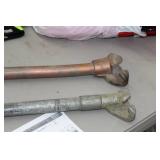 Lot of (2) Pipe Bender 1/2", 3/4"