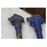 Lot of (2) Greenlee Pipe Bender No. 512 3/4", No. 508 1/2"