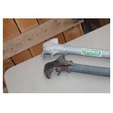 Lot of (2) Pipe Bender 1/2", 3/4"