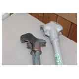 Lot of (2) Pipe Bender 1/2", 3/4"