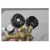 Lot of (2) Smith Compressed Gas Regulator Gauge Set Inert Gas 31-50-580