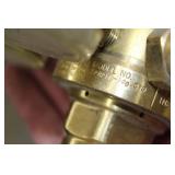 Lot of (2) Compressed Gas Regulator Gauge Set  with Weldmark TPR250-500-580, Uniweld Oxygen Gas C455