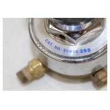 Lot of (2) Compressed Gas Regulator Gauge Set  with Turbotorch 4000psi, VWR Scientific 55850-265 4000psi