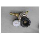 Lot of (2) Compressed Gas Regulator Gauge Set  with Smith Inert Gas 30-450-580 3000psi, 400psi