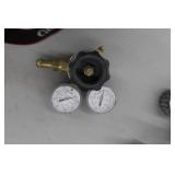 Lot of (2) Compressed Gas Regulator Gauge Set  with Smith Inert Gas 30-450-580 3000psi, 400psi