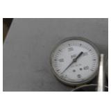 Lot of (2) Compressed Gas Regulator Gauge Set  with Smith 4000psi, Flametech Ozygen Gas VWOR-22 4000psi