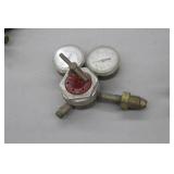 Lot of (2) Compressed Gas Regulator Gauge Set