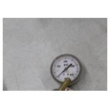 Lot of (3) Compressed Gas Regulator Gauge Set  with Victor HRF1425-580 Inert Gas 4000psi (x2), Uniweld Acetylene Gas B4B5