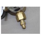 Lot of (3) Compressed Gas Regulator Gauge Set  with Victor Acetylene Gas G250-15-510 350psi, Smith Acetylene Gas H1721C-510 400psi, 4000psi