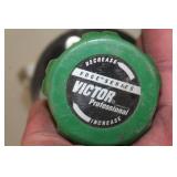 Lot of (3) Compressed Gas Regulator Gauge Set  with Inert Gas 3000psi, ProStar, Victor Edge Series Professional Oxygen Gas 3000psi