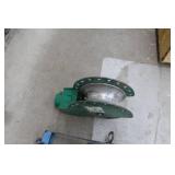 Lot of (2) Industrial Pulley 5"Wx 10-1/2"D  with Sheave (x2)